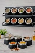 Magnetic Spice Jar Shelf