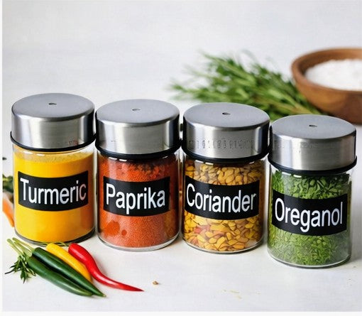 Magnetic Spices Jar | Set of 12