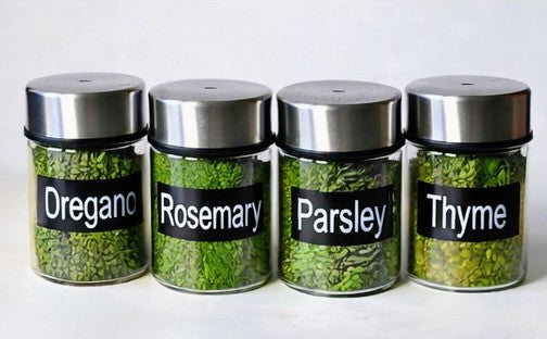 Magnetic Spices Jar | Set of 12