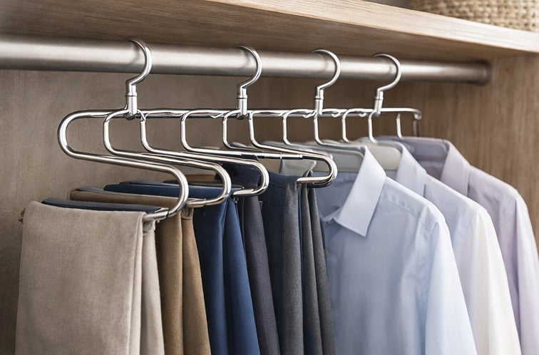 5in1 Wardrobe Hanger| Less Mess